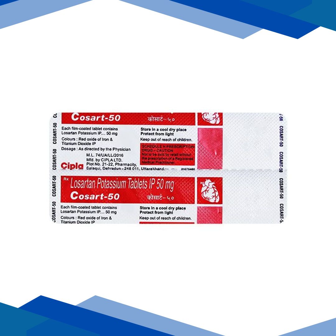 Cosart 50mg Tablet 10’S