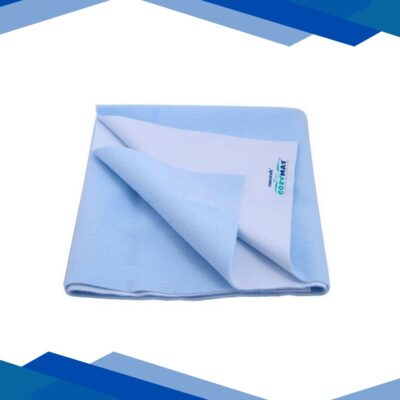 Cozymat Waterproof Bed Protector (S) – Sky Blue
