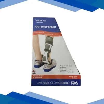 Craft’s Care Foot Drop Splint – Right (FD 02) (M) 1’s
