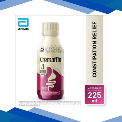Cremaffin Constipation Relief Liquid – Mixed Fruit 225ml