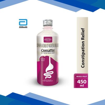 Cremaffin Constipation Relief Liquid – Mixed Fruit 450ml