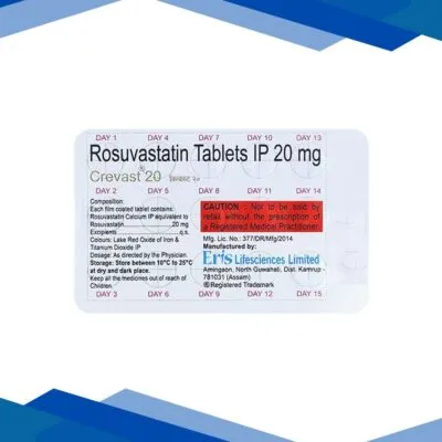 CREVAST 20 Tablet 15’s