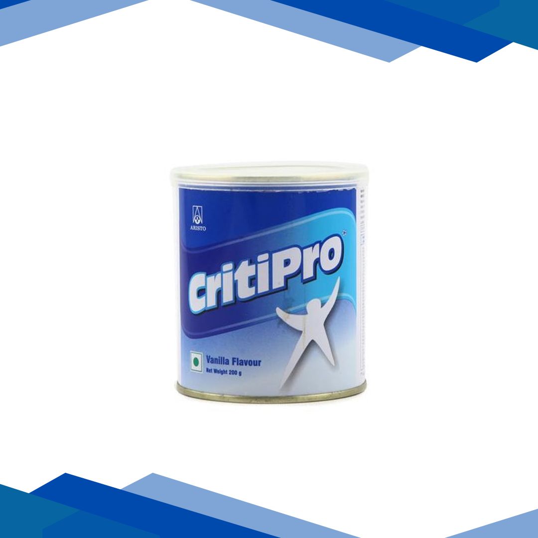 Critipro Vanilla Powder 200gm