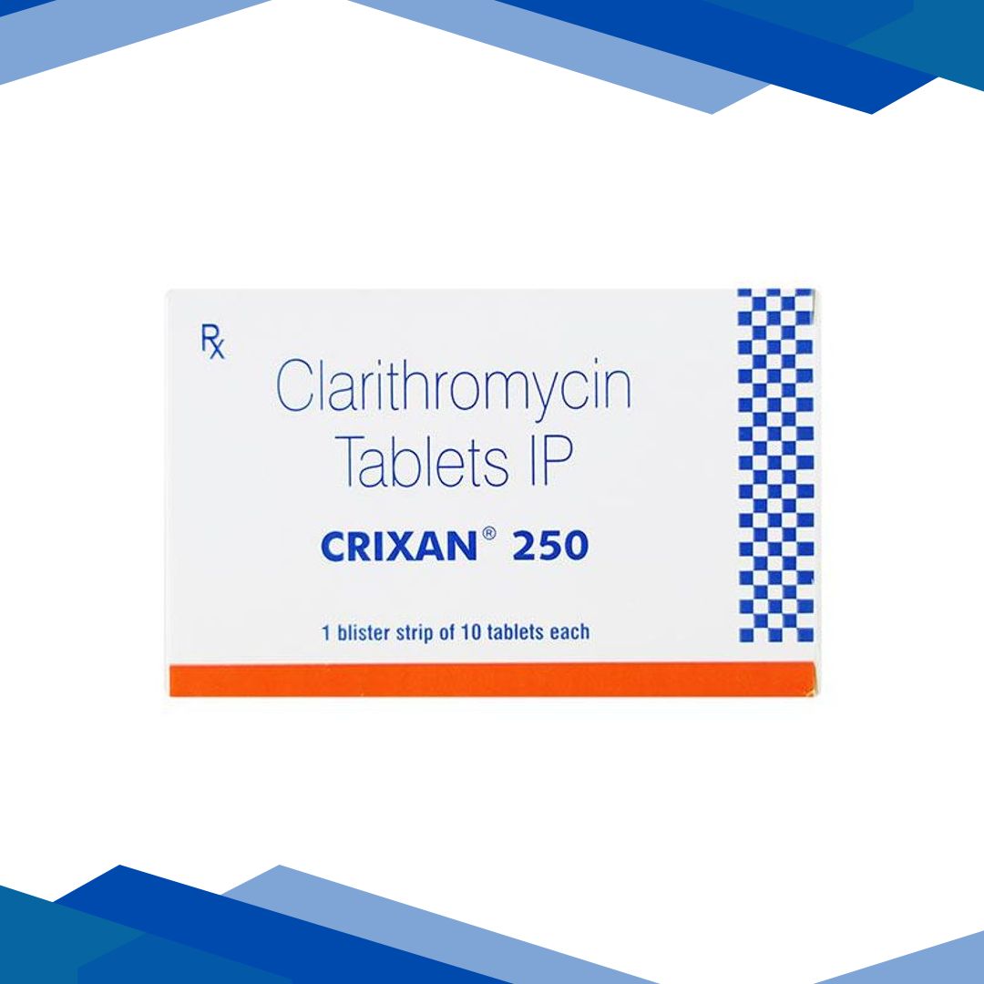 CRIXAN 250mg Tablet 10’s