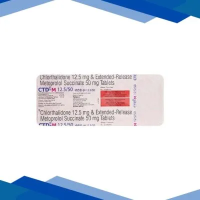 CTD M 12.5/50mg Tablet 10’S
