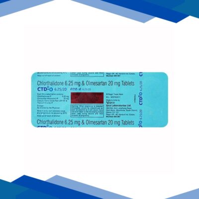 CTD O 6.25/20mg Tablet 10’S