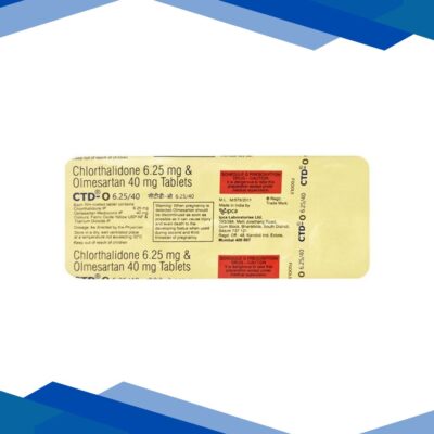 CTD O 6.25/40mg Tablet 10’S