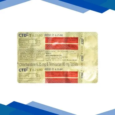 CTD T 6.25/80 Tablet 15’s