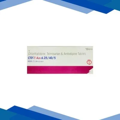 CTD T AM 6.25/40/5mg Tablet 10’s