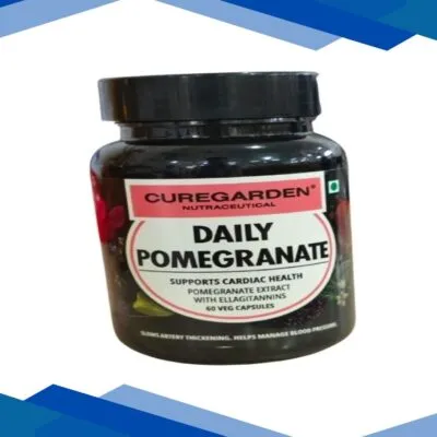 Curegarden Daily Pomegranate Veg Capsule 60’s