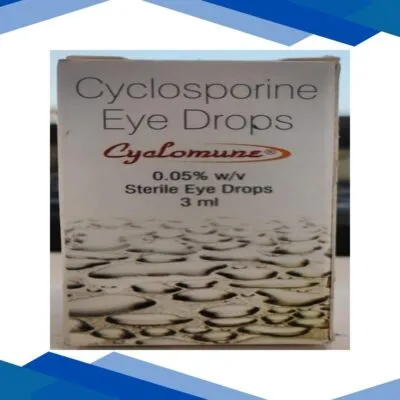 CYCLOMUNE 0.1% Eye Drops 5ml