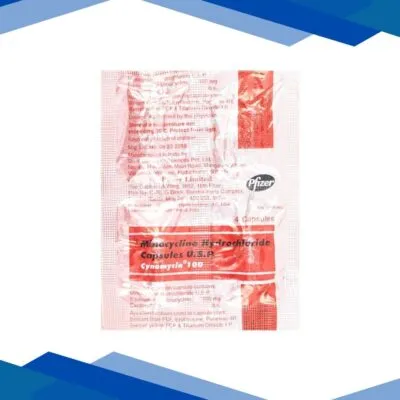 Cynomycin 100mg Capsule 4’S