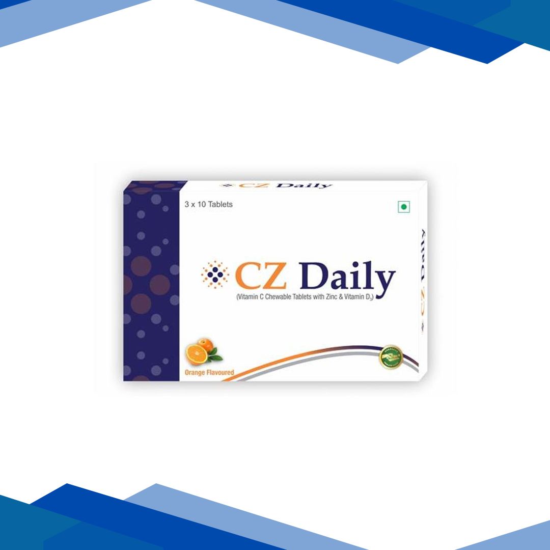 CZ DAILY ORANGE FLAVOURED Tablet 10’s