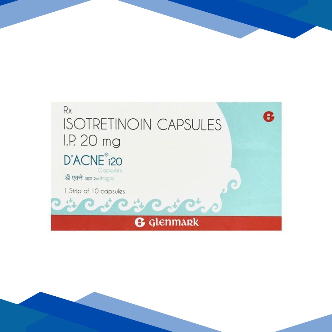 D Acne I 20mg Capsule 10’S