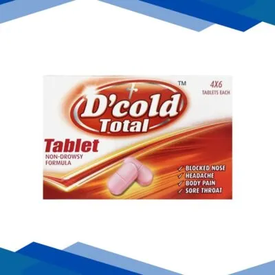 D COLD TOTAL Tablet 6’s