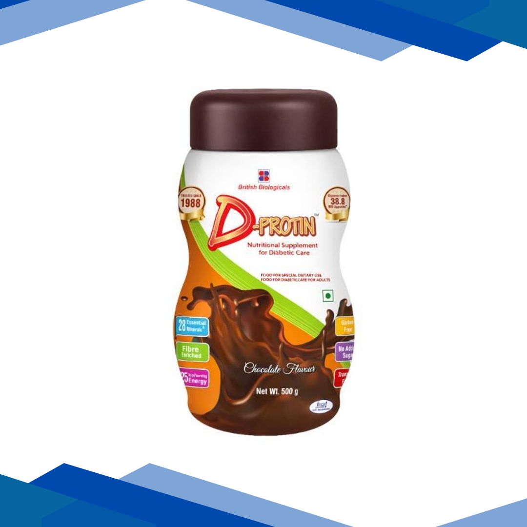 D Protin Chocolate Powder 500 gm