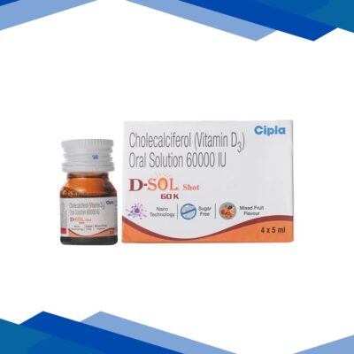 D SOL SHOT 60K SUGAR FREE MIXED FRUIT FLAVOUR Oral Solution 5ml
