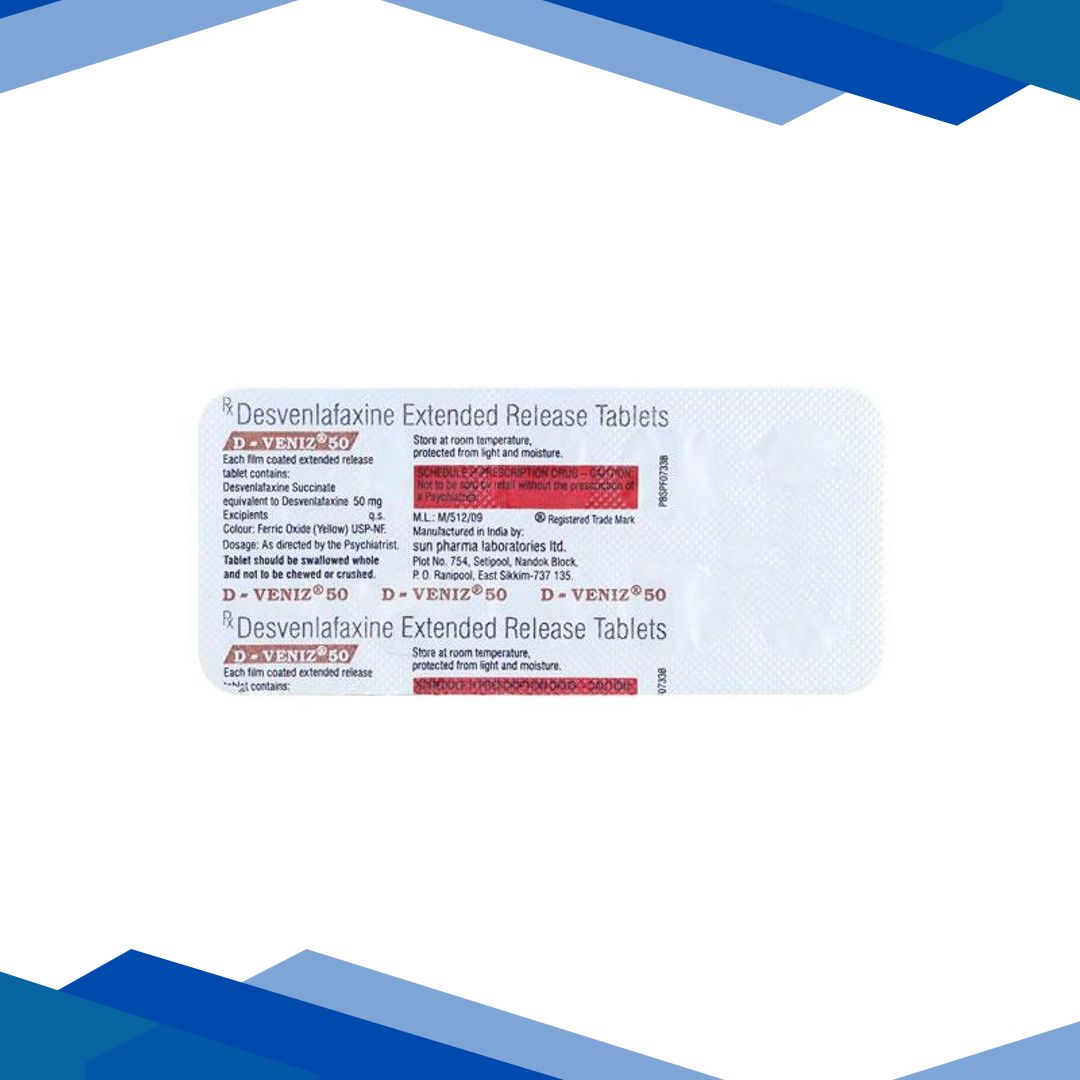 D Veniz 50mg Tablet 10’S
