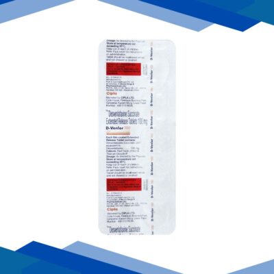 D Venlor 100mg Tablet 10’S