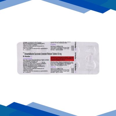 D Venlor 50mg Tablet 10’S