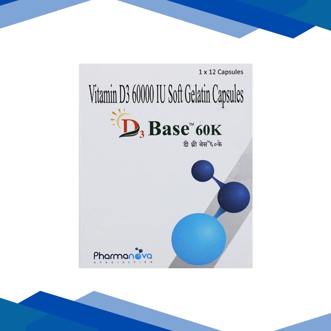 D3 BASE 60K Capsule 12’s