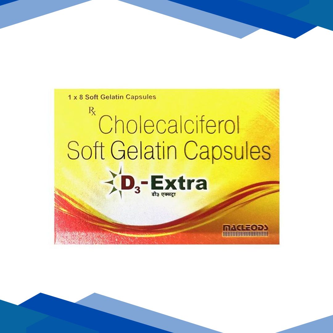 D3 EXTRA Soft Gelatin Capsule 8’s