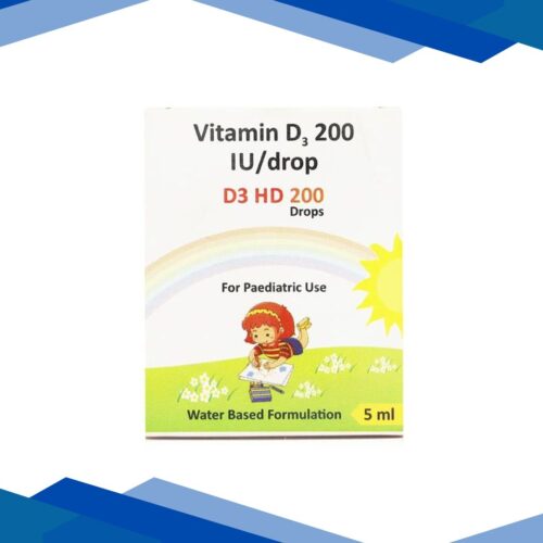 D3 HD 200 Oral Drops 5ml