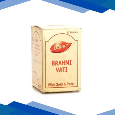 Dabur Brahmi Vati with Gold & Pearl Tablet 10’s