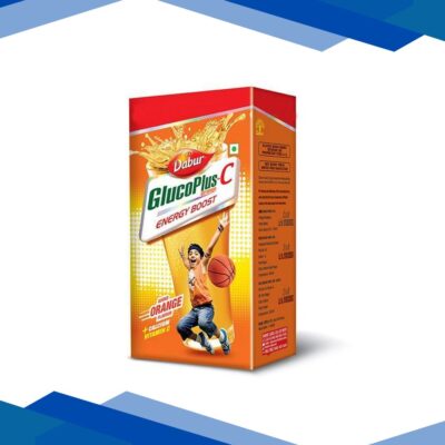 Dabur GlucoPlus-C Energy Boost – Orange 200 gm