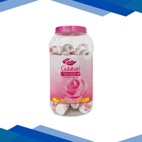 Dabur Gulabari Moisturising Cold Cream (Pack of 50 x 8 ml)