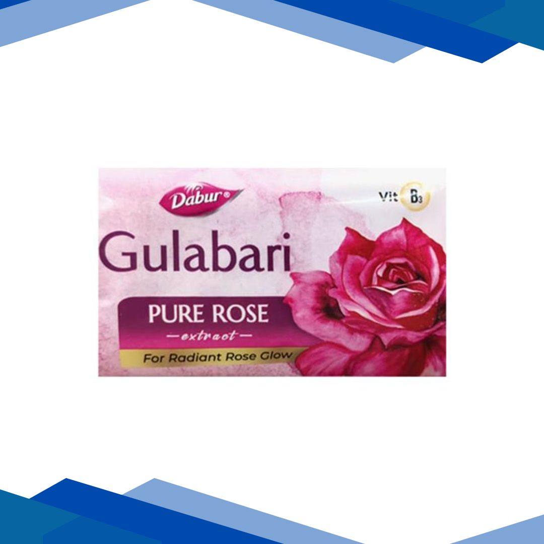 Dabur Gulabari Pure Rose Extract Soap 150 g