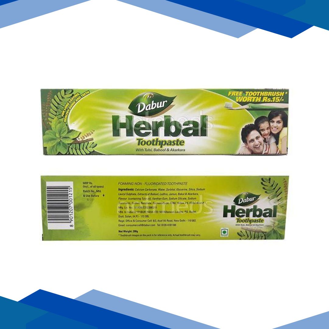 Dabur Herbal Toothpaste 200 gm