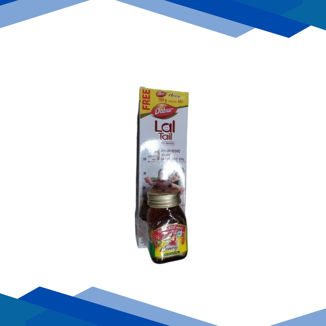 Dabur Lal Tail 200 ml Free Honey 100 g