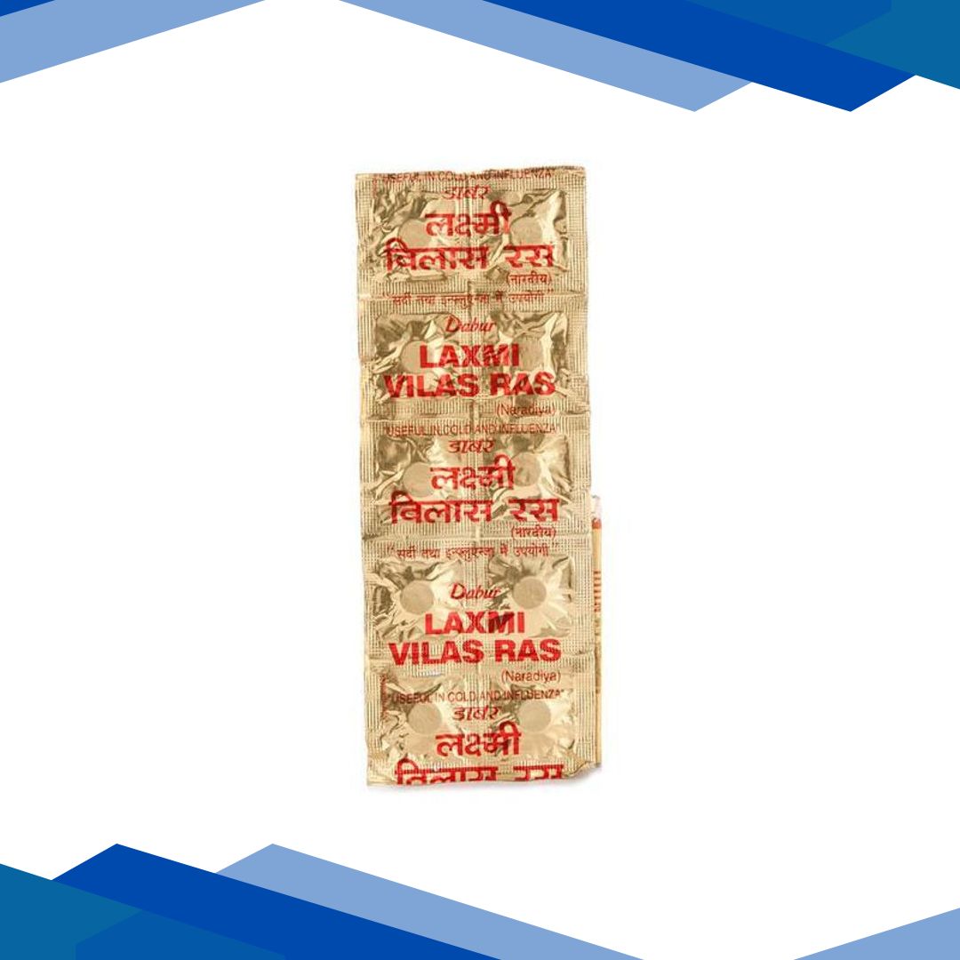 Dabur Laxmi Vilas Ras (NARDIYA)Tablet 10’s