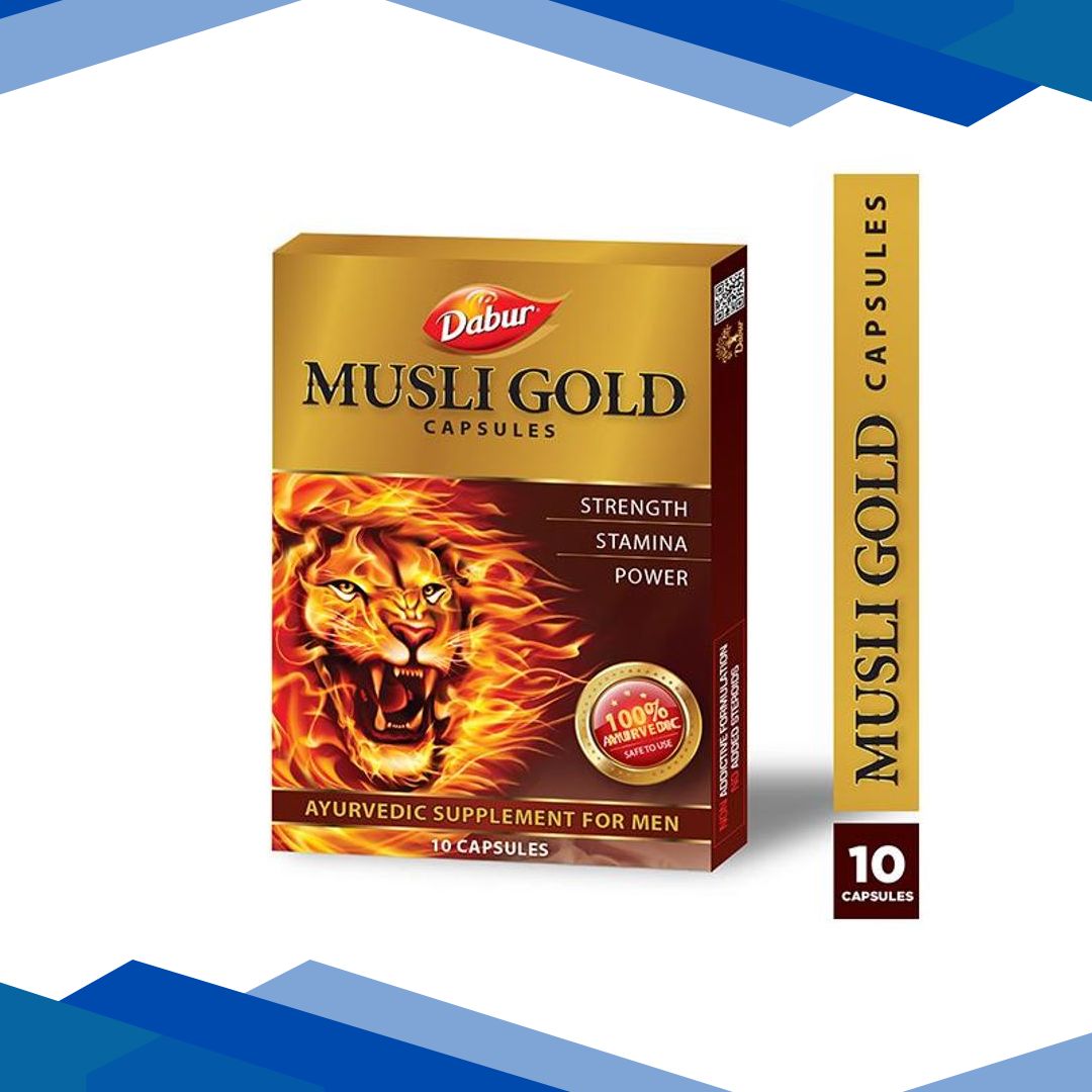 Dabur Musli Gold Capsule – For Men 10’s