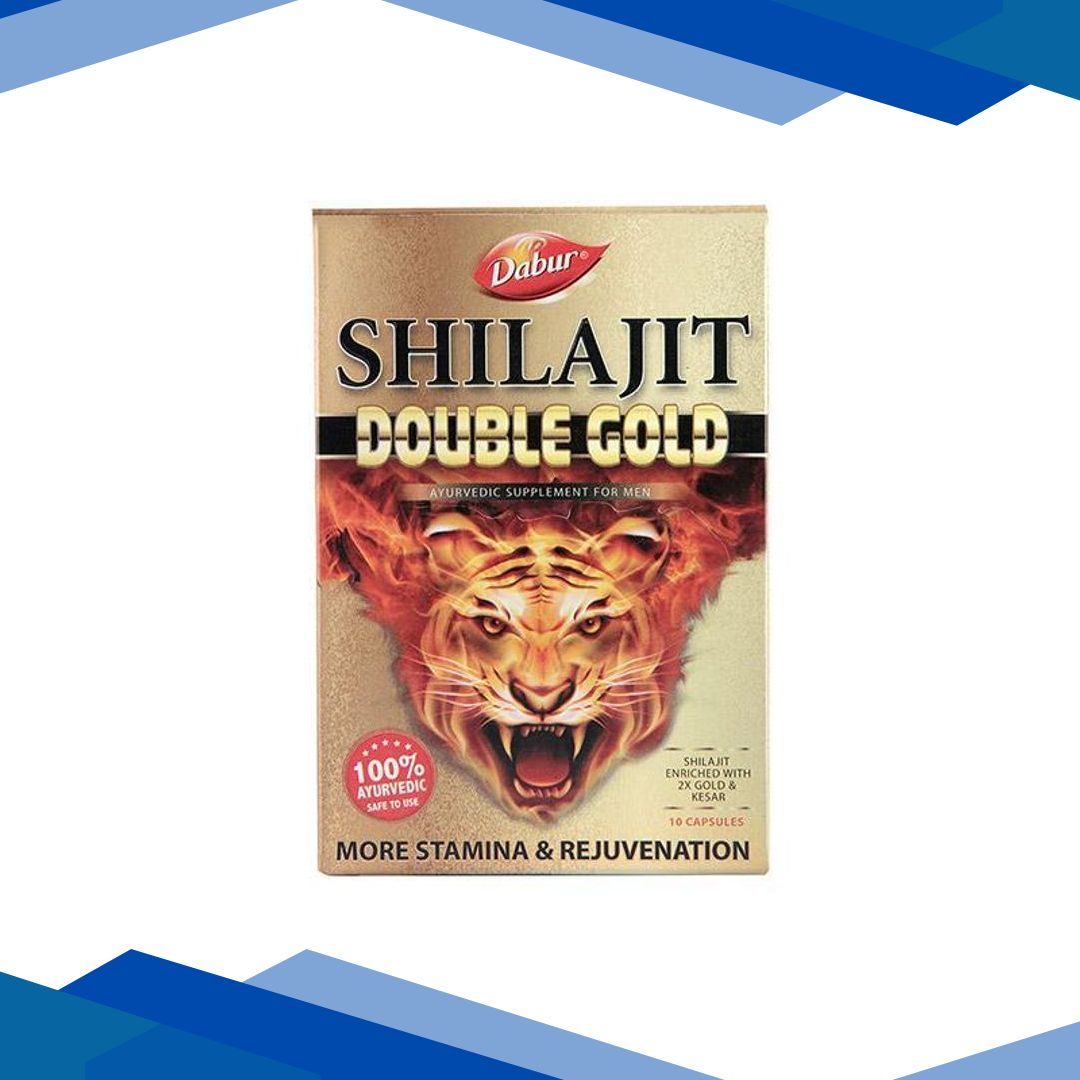 Dabur Shilajit Double Gold Capsules 10’s