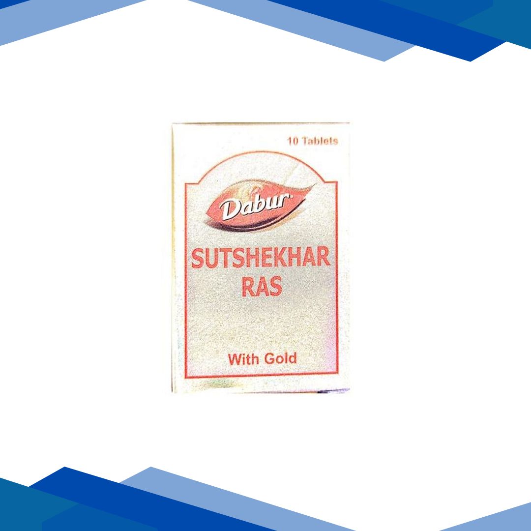 Dabur Sutshekar Ras with Gold Tablet 10’s