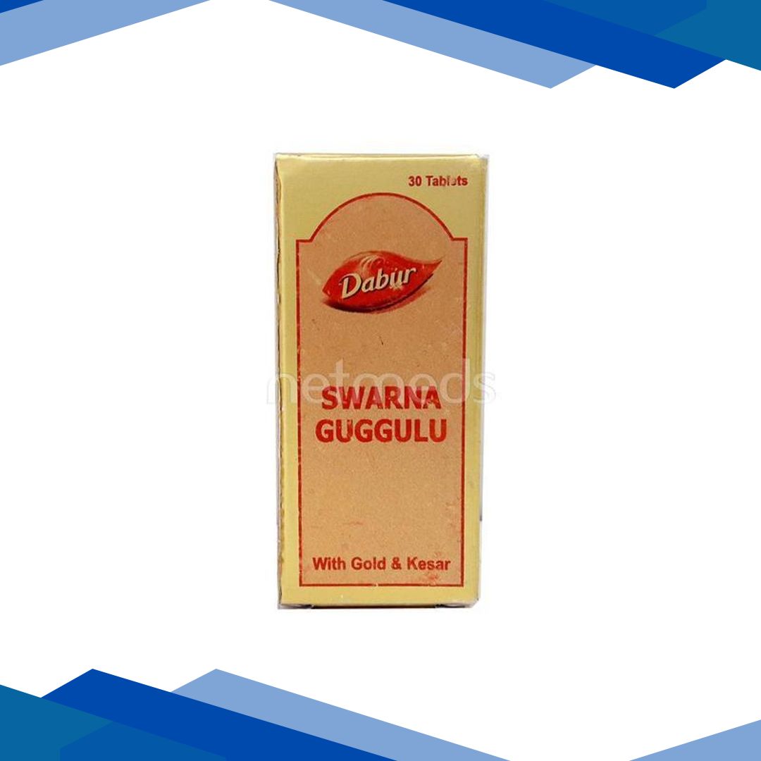 Dabur Swarna Guggulu with Gold & Kesar Tablet 30’s