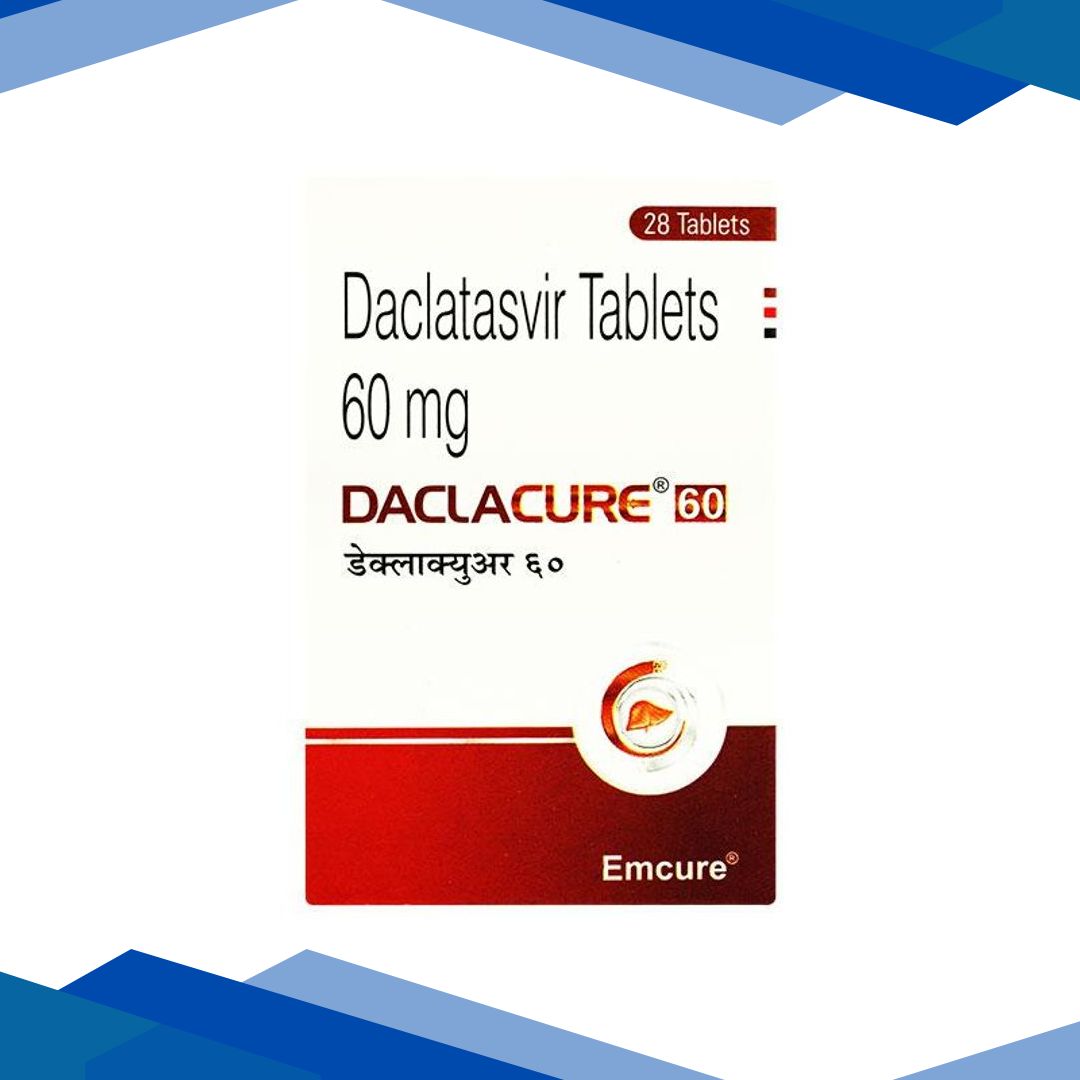 Daclacure 60mg Tablet 28’S