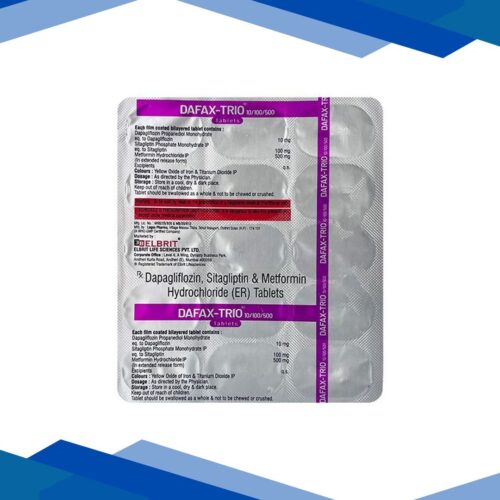 DAFAX TRIO 10/100/500 Tablet 15’s