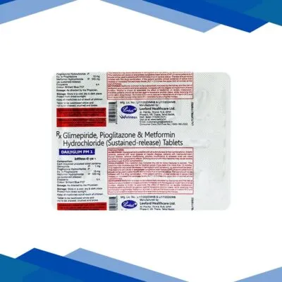 DAILYGLIM PM 1mg Tablet 10’s