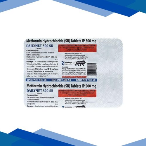 DAILYMET 500 SR Tablet 10’s