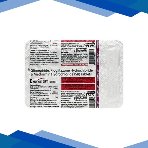 DAILYMET GP 1 Tablet 10’s
