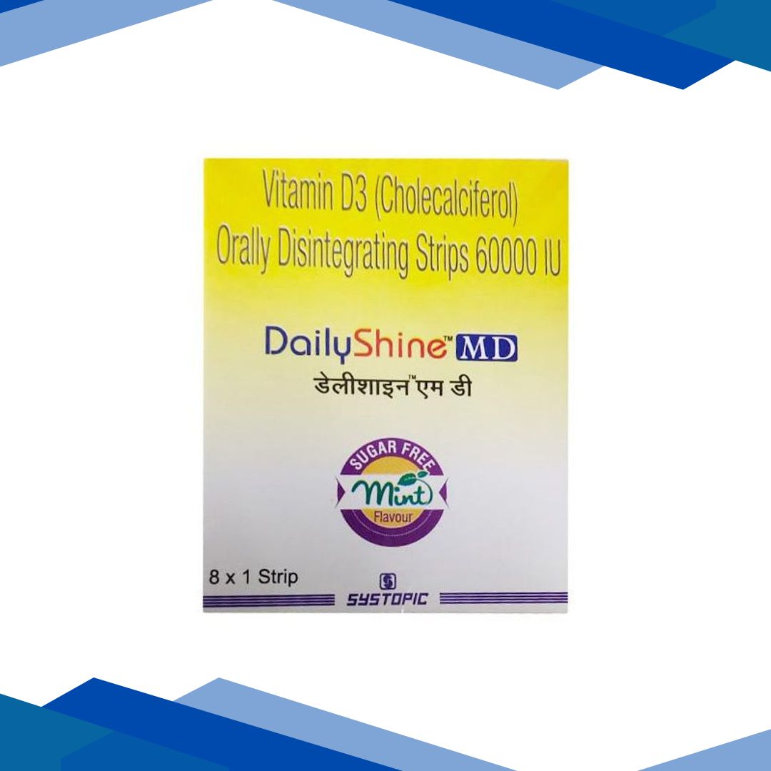 DAILYSHINE MD SUGAR FREE MINT FLAVOUR Oral Disintegrating Strips 1’s