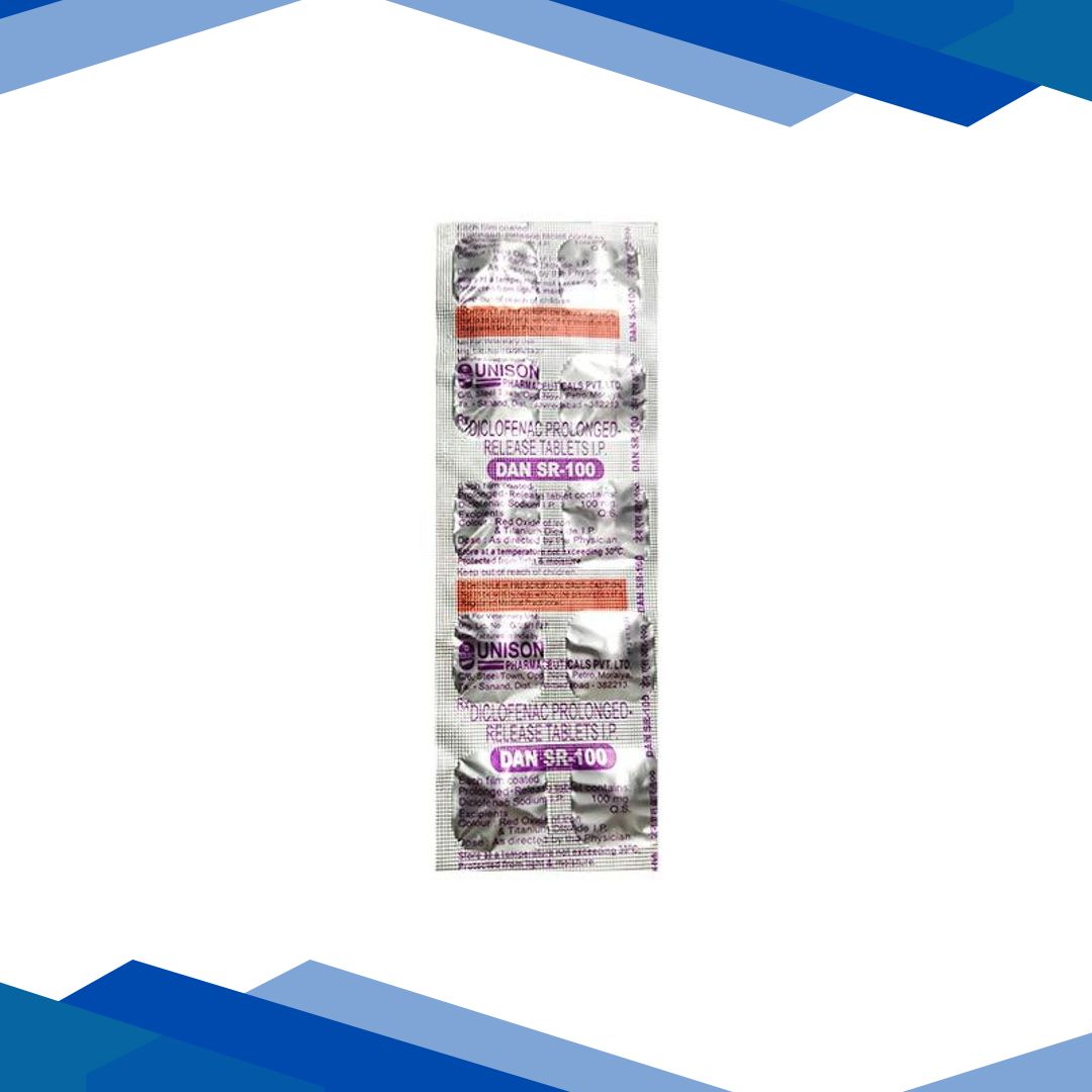 DAN SR 100mg Tablet 10’S