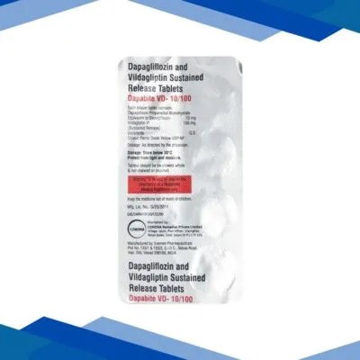 DAPABITE VD 10/100 Tablet 10’s