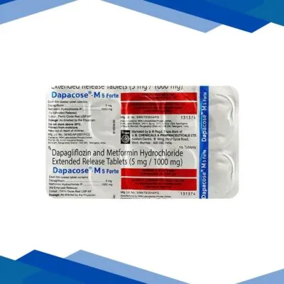 DAPACOSE M 5 FORTE Tablet 10’s