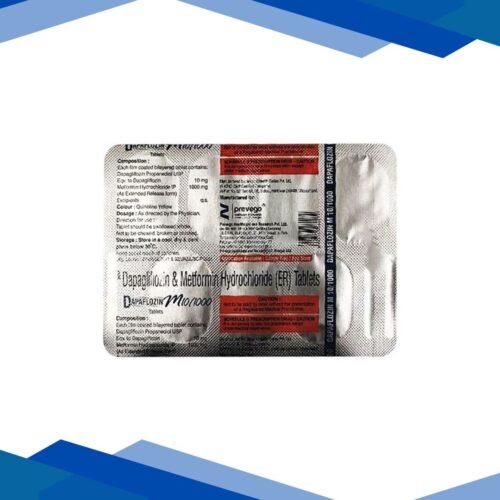 DAPAFLOZIN M 10/1000 Tablet 7’s