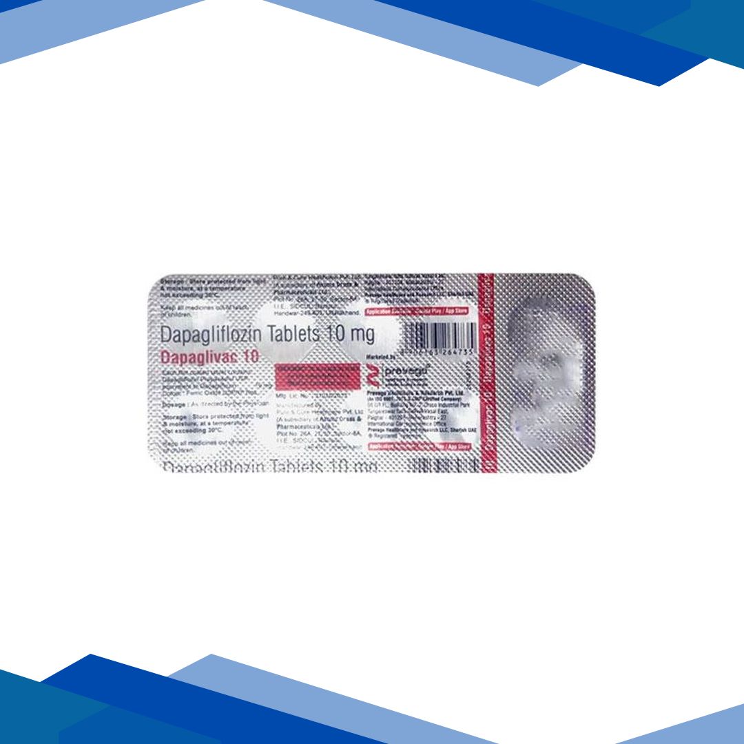 DAPAGLIVAC 10 Tablet 10’s