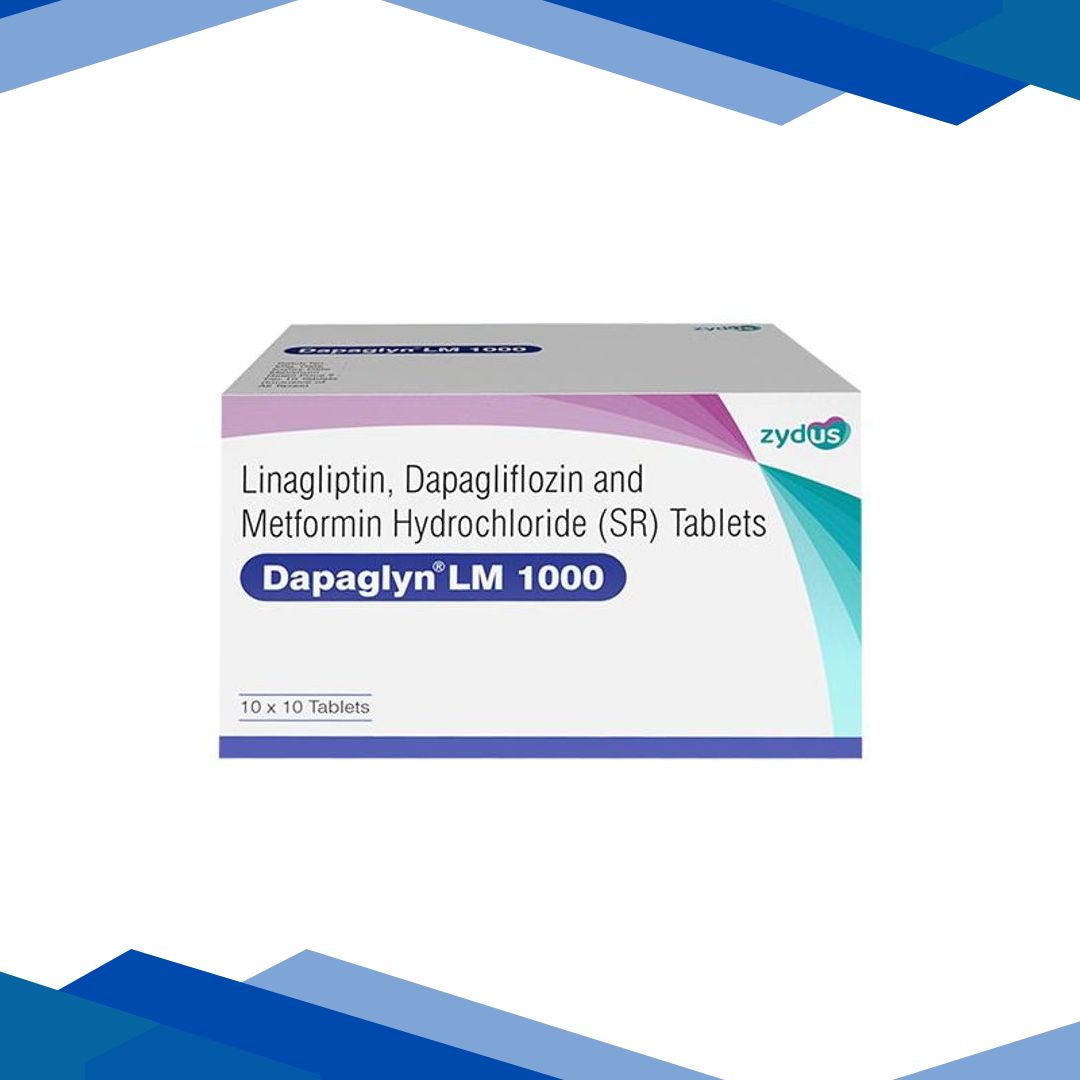 DAPAGLYN LM 1000 Tablet 10’s